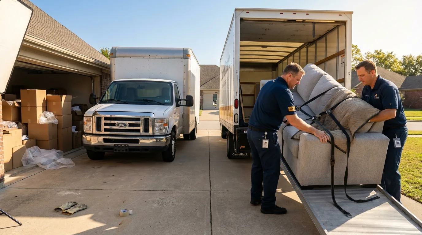 DIY truck vs professional crew comparison in Elkton